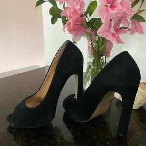 Aldo Black suede High Heels